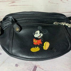 Vintage Disney Mickey Fanny Pack black